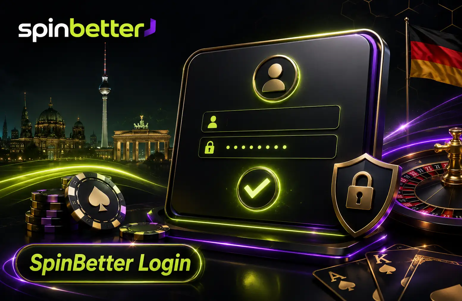 SpinBetter Spieler-Login und Kontozugang