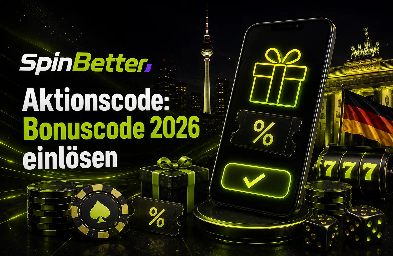 SpinBetter Aktionscode und Bonuscode 2026